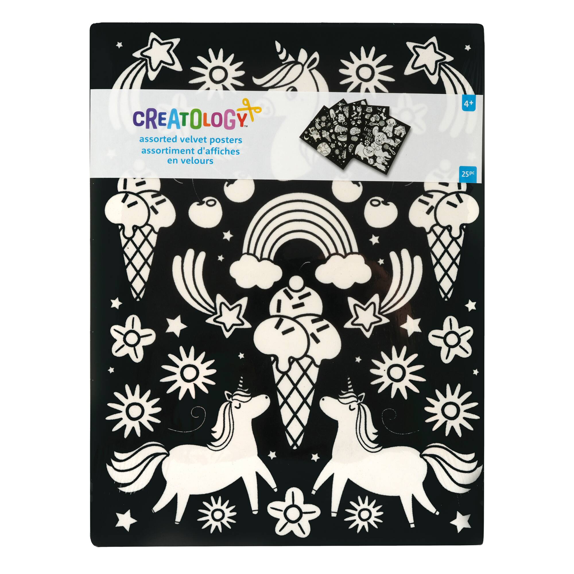 9" x 12" Fuzzy Food & Pets Poster Assortment by Creatology™